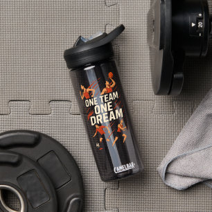 Bouteille D'eau UNE ÉQUIPE, UN RÊVE - Sports Motivationnels Water 