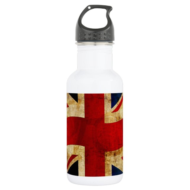 Bouteille D'eau Union Jack (Devant)