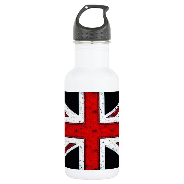 Bouteille D'eau Union Jack robuste (Devant)
