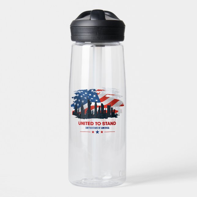 Bouteille D'eau Unis pour tenir | 739ml (Avant)