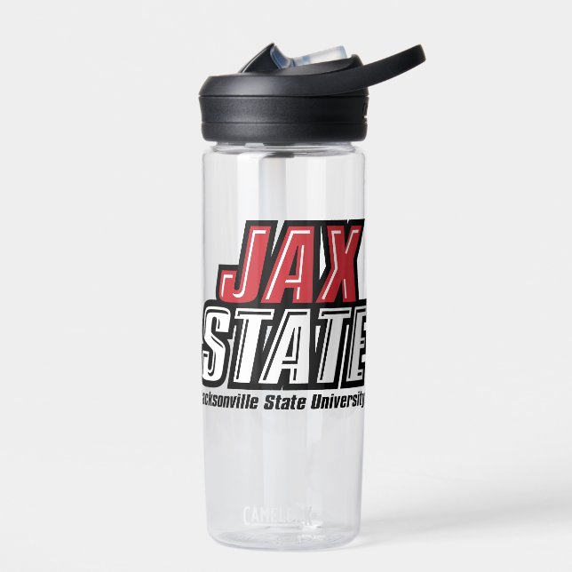 Bouteille D'eau Université d'État de Jacksonville JAX STATE Logo (Gauche)