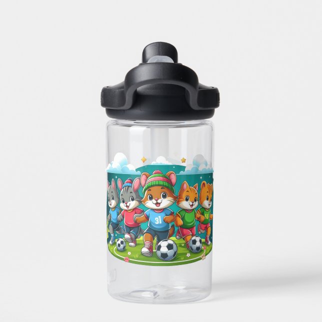 Bouteille D'eau Unstoppable Furry Friends (Salle de sport)