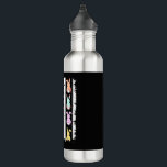 Bouteille D'eau US American Flag with Bunny for Easter Day<br><div class="desc">US American Flag with Bunny for Easter Day</div>