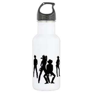 Bouteille D'eau Utilisé pour être une danse de ligne