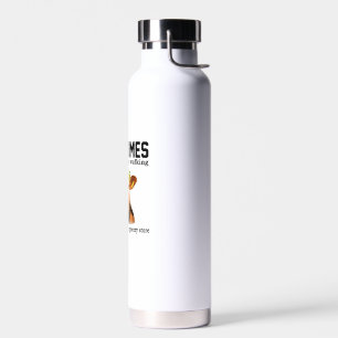 Bouteille D'eau Vache Parfois, J'Ai De La Rage De Route À Marcher