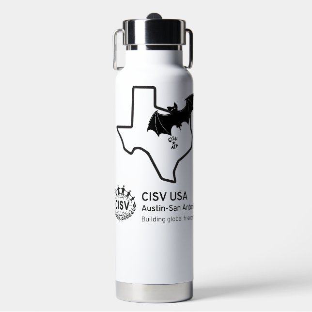 Bouteille D'eau Vacuum Cuivre CISVATX Isolé (Med) (Salle de sport)