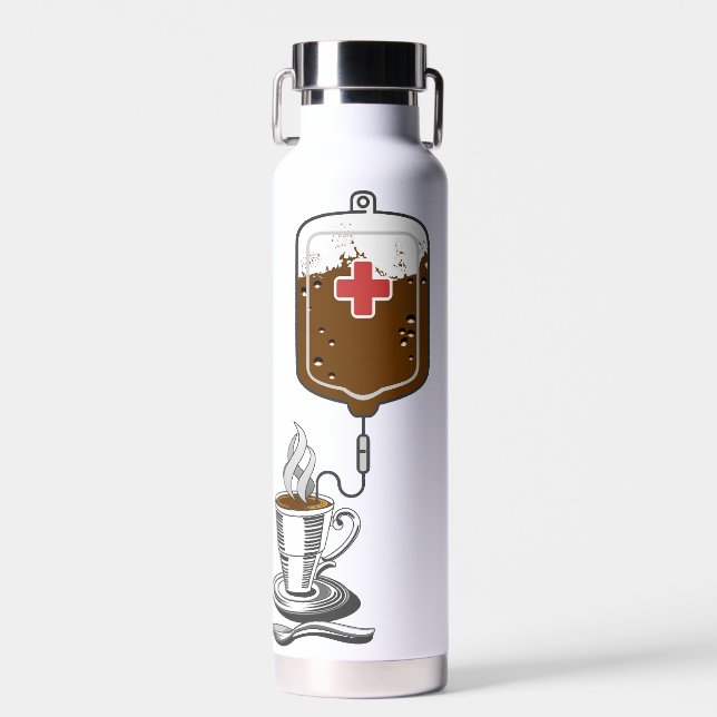 Bouteille D'eau Vacuum en cuivre à durée de vie Java isolé (Avant)