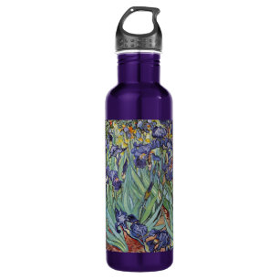 Bouteille D'eau Van Gogh Irises Peinture impressionniste