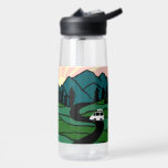 Bouteille D'eau VANLIFE Sunrise Mountain Explorez l'aventure<br><div class="desc">Découvrez ce dessin impressionnant d'une petite escalade de van dans les montagnes et préparez-vous pour des excursions, randonnées, camping et découverte! Consultez ma boutique pour plus de designs aussi! Regardez ma boutique pour plus de randonnée, de camping, de vie vanique, d'oiseaux et beaucoup plus! Vous pouvez également trouver ce design...</div>