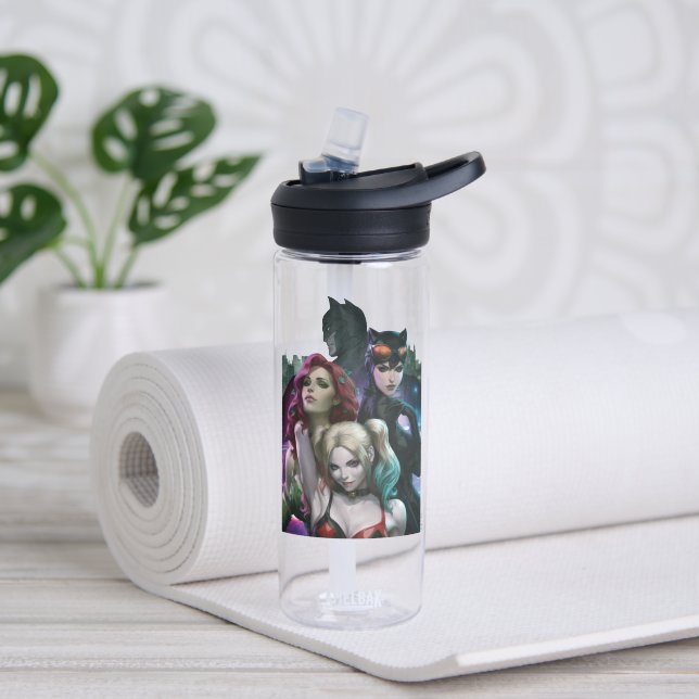 Bouteille D'eau Variante de couverture de Gotham City Sirens #1000 (Yoga)