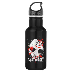 Bouteille D'eau Vendredi 13   Masque de Hockey Splatter de peintur