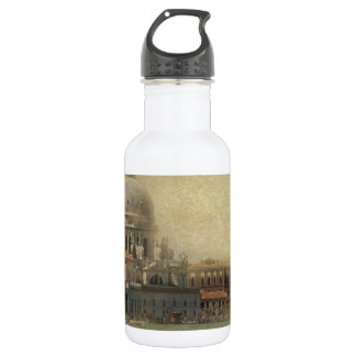 Bouteille D'eau Venise vintage, église Madonna della Salute