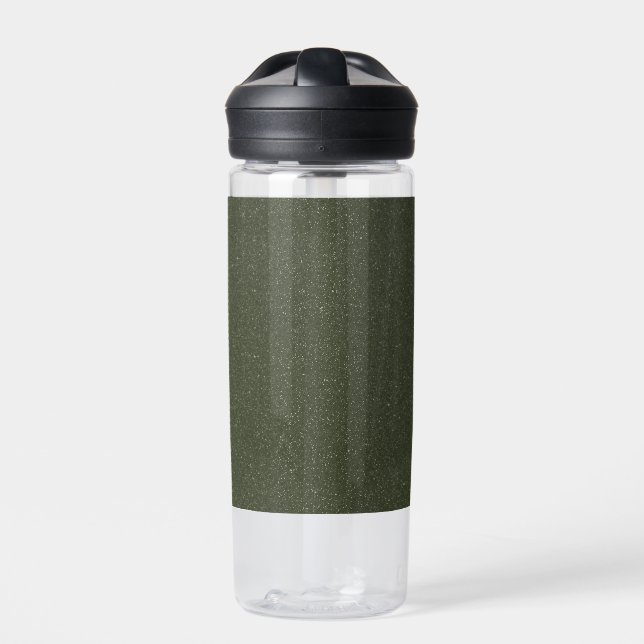 Bouteille d'eau verte en mousse - personnalisable (Extérieur)