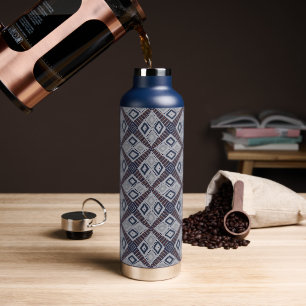 Bouteille D'eau Vêtements gris et bleu marine Bleu Boue Inspiré Be