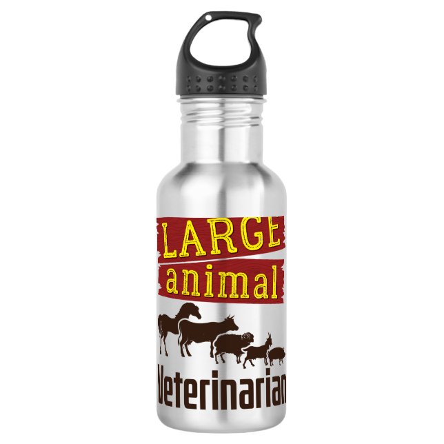 Bouteille D'eau Vétérinaire animal important (Devant)