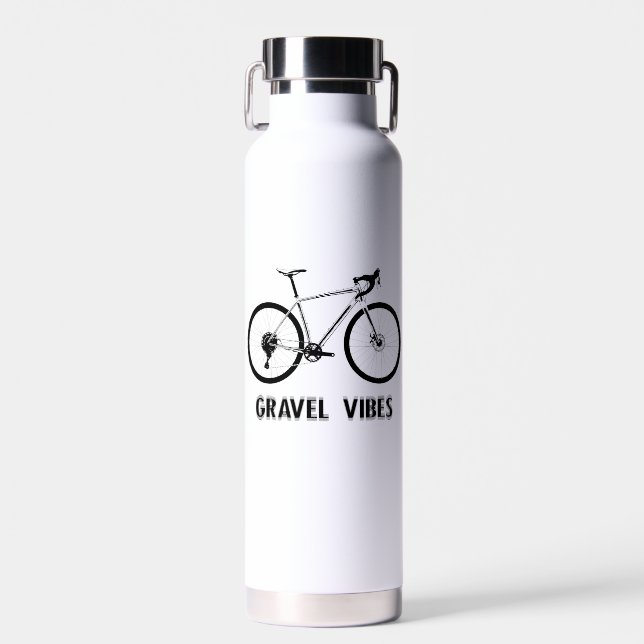 Bouteille D'eau Vibes de gravier Cyclisme (Avant)