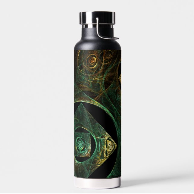 Bouteille D'eau Vibrations magiques Art Abstrait (Gauche)
