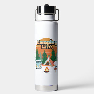 Bouteille d'eau Vie de camping