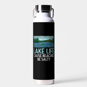 Bouteille D'eau Vie de lac plages salées