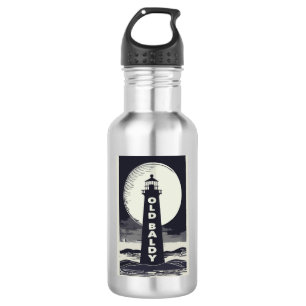 Bouteille D'eau Vieux Baldy Lighthouse Caroline du Nord Lune