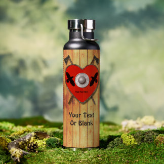 Bouteille D'eau Viking Valentin - Corbeau