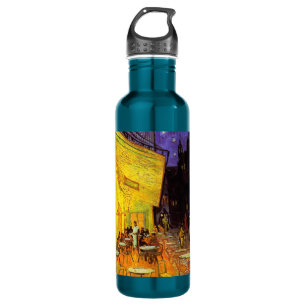 Bouteille D'eau Vincent Van Gogh Café Terrasse Au Night Fine Art