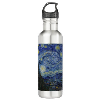 Bouteille D'eau Vincent Van Gogh Chef-d'oeuvre de nuit Starry