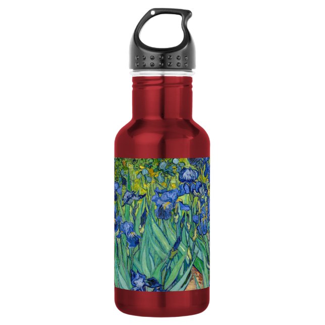 Bouteille D'eau Vincent Van Gogh - Iris (Devant)