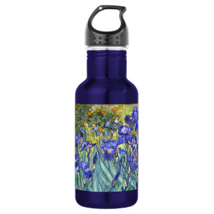 Bouteille D'eau Vincent Van Gogh Irises Floral Vintage Fine Art