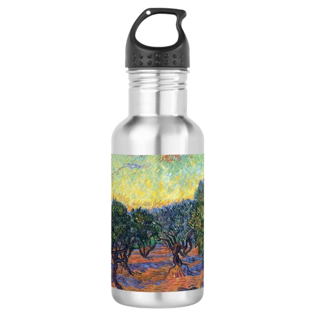 Bouteille D'eau Vincent Van Gogh Oliveraie Impressionnisme Art (Devant)