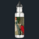 Bouteille D'eau Vintage Classic Painting of Romantic Couple<br><div class="desc">Beau et romantique sont les mots qui viennent à l'esprit quand vous regardez ce tableau classique d'un gentleman embrassant la main d'une bonne femme. Cette belle scène se traduit parfaitement à la fois par la mode et les décors maison. Le cadeau parfait pour tout romantique de votre vie.</div>
