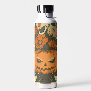 Bouteille D'eau Vintage/Halloween/Automne/citrouille