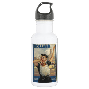 Bouteille D'eau Vintage Holland Air Travel