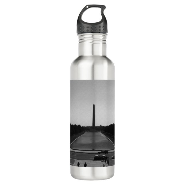 Bouteille D'eau Vintage USA Washington Monument (Devant)