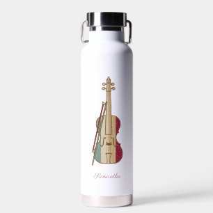 Bouteille D'eau Violon Vintage Fiddle Whisperer Musique personnali