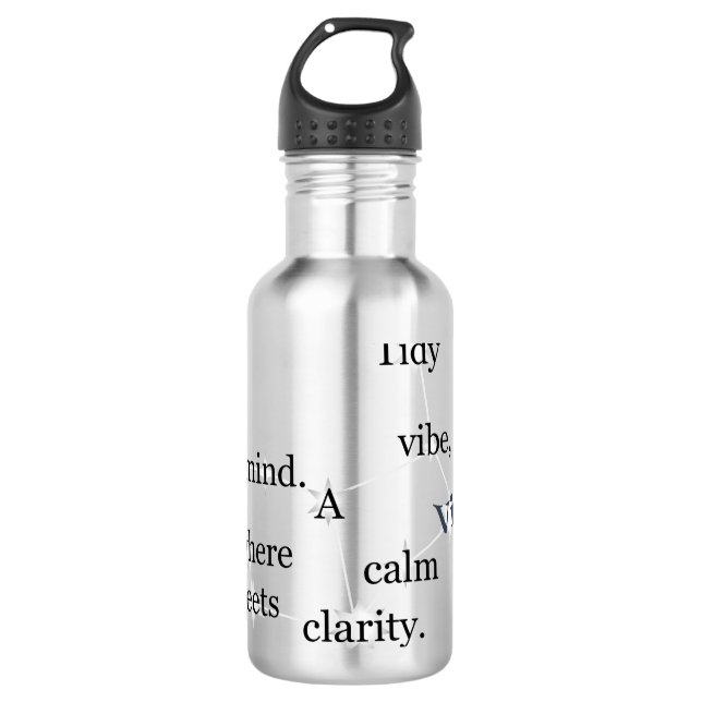 Bouteille D'eau Virgo Fun & Inspiration Design pour un usage quoti (Devant)