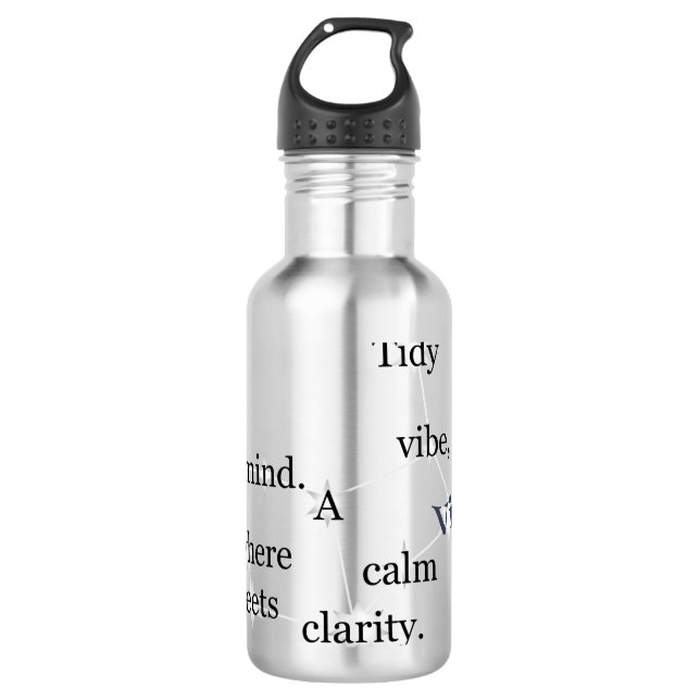 Bouteille D'eau Virgo Fun & Inspiration Design pour un usage quoti (Devant)