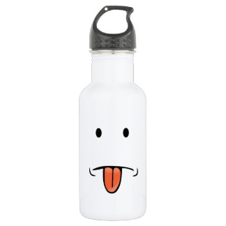 Bouteille D'eau Visage drôle 16 onces