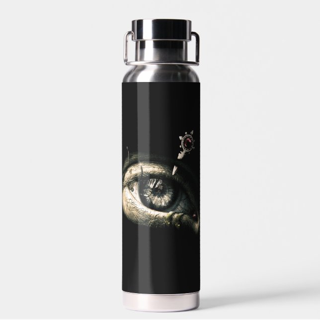 Bouteille D'eau Vision Percée - Design Gothique (Arrière)
