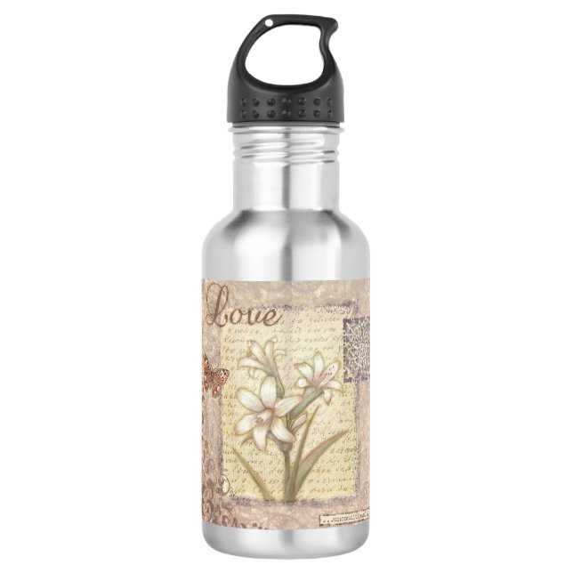 Bouteille D'eau VIV20 mot 1 Love.tif (Devant)