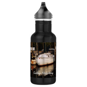 Bouteille d'eau voile