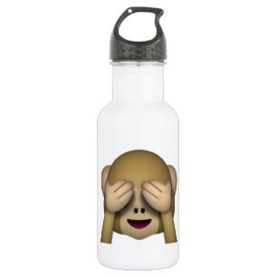 Bouteille D'eau Voir No Evil Monkey - Emoji