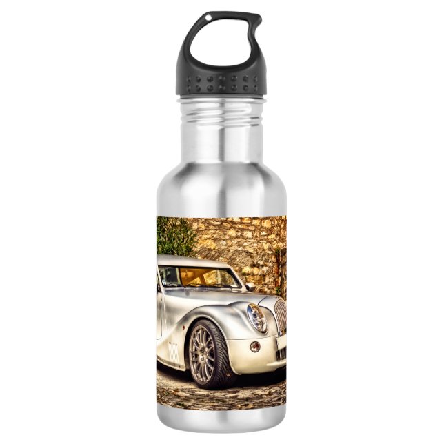 Bouteille D'eau Voiture classique Silver Sports (Devant)