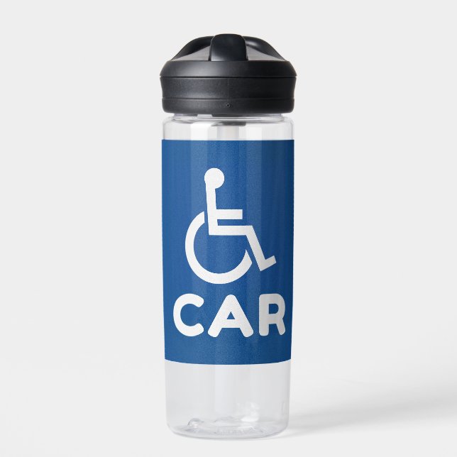 Bouteille D'eau Voiture Handicapée (Extérieur)