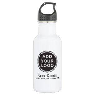 Bouteille D'eau Votre logo ou graphique et texte faits sur