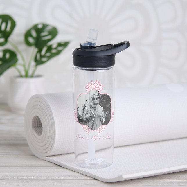 Bouteille D'eau Vous avez ceci - Le Lotus Blanc (Yoga)