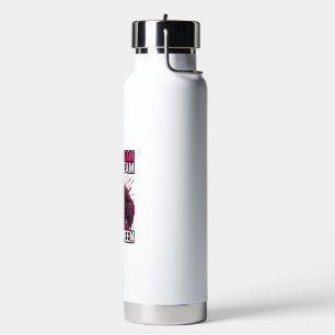 Bouteille D'eau Vous criez Nous Halloween Ghostface Couteau Sangla