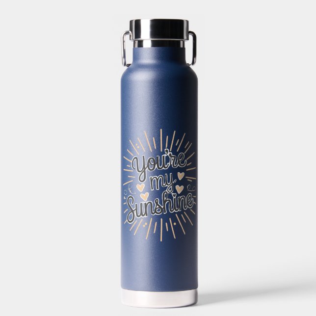Bouteille D'eau Vous êtes My Sunshine (Avant)
