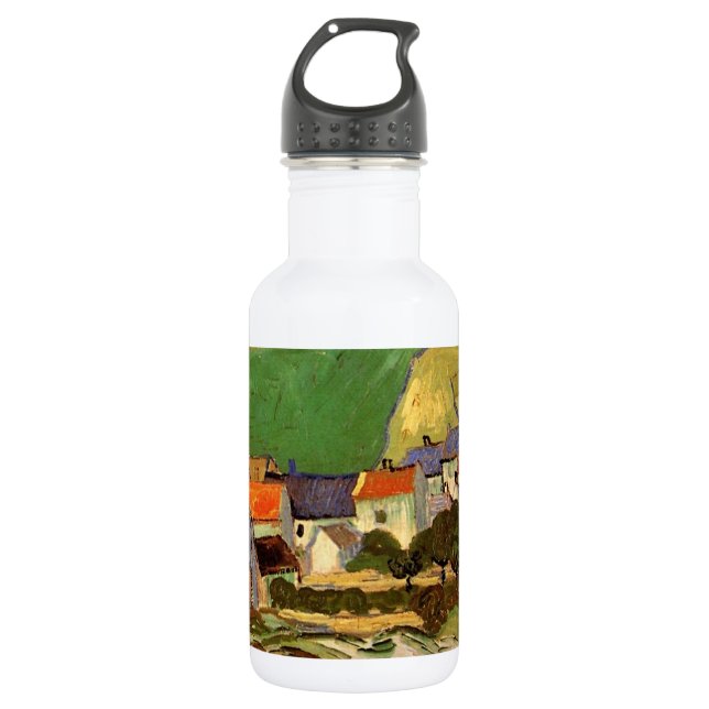 Bouteille D'eau Vue d'Auvers Vincent van Gogh. (Devant)
