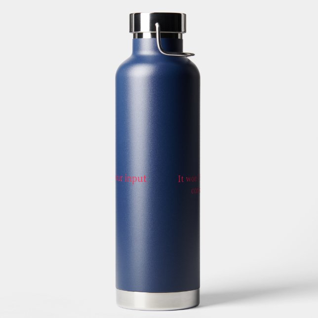 Bouteille D'eau Water Bottle (Droite)
